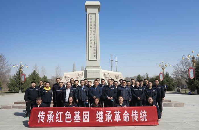 汲取紅色力量，傳承紅色精神（攝影：莫麗代）
